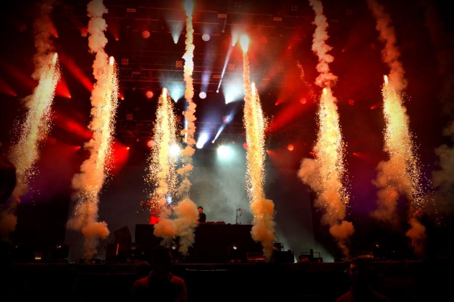 Axwell Ingrosso podczas Orange Warsaw Festival. 2 czerwca 2018