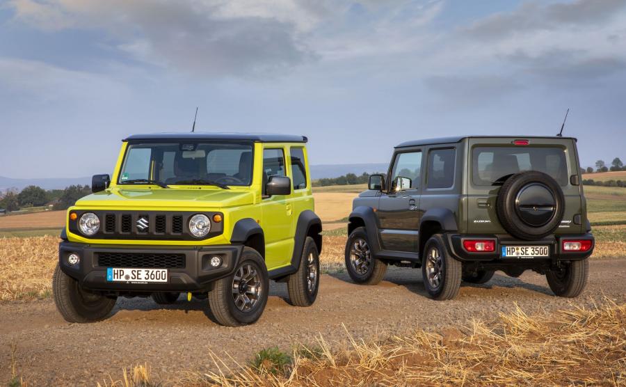 Suzuki jimny с прицепом