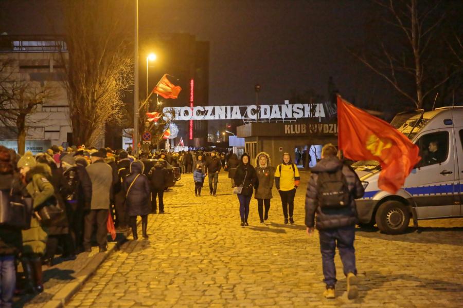 Gdańszczanie żegnają swojego prezydenta