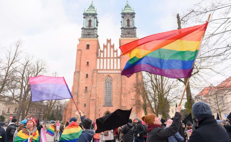 Manifa pod poznańską Katedrą