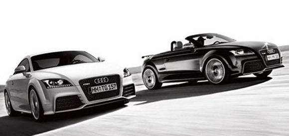 Audi TT RS ryknie mocą przeszło trzech setek koni w czasie marcowego salonu samochodowego w Genewie.
