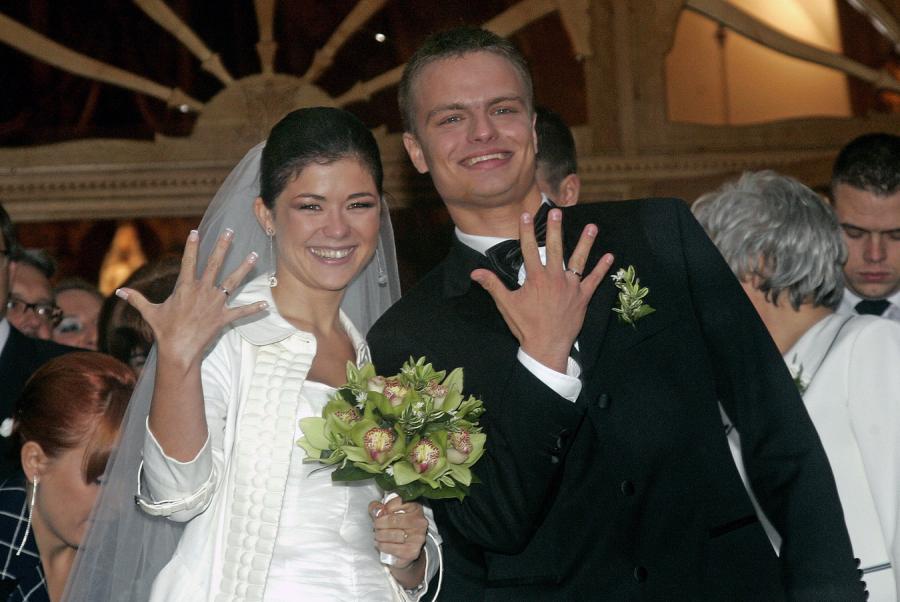 Katarzyna Cichopek i Marcin Hakiel