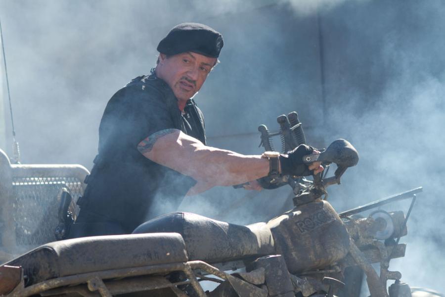 Sylvester Stallone w filmie "Niezniszczalni 2"