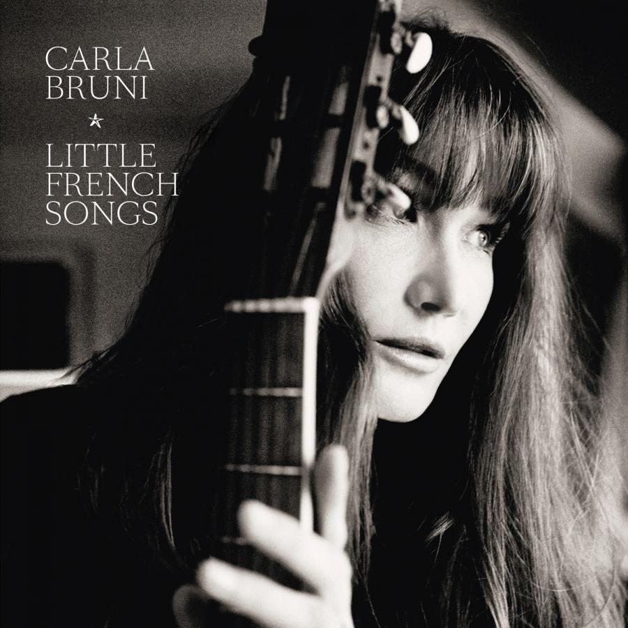 Carla Bruni na okadce "Little French Songs"