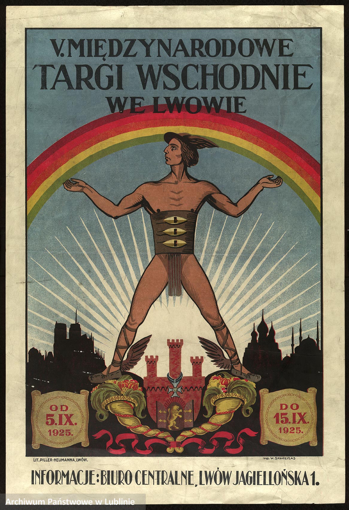 "Polski plakat propagandowy dwudziestolecia międzywojennego", zbiory Archiwum Państwowego w Lublinie