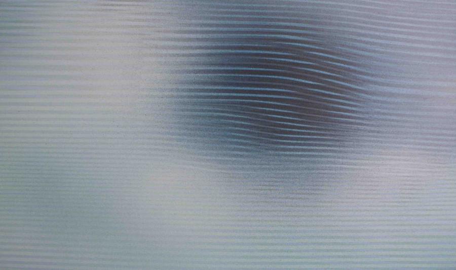 Interferencje X, akryl na płótnie, 150x90 cm