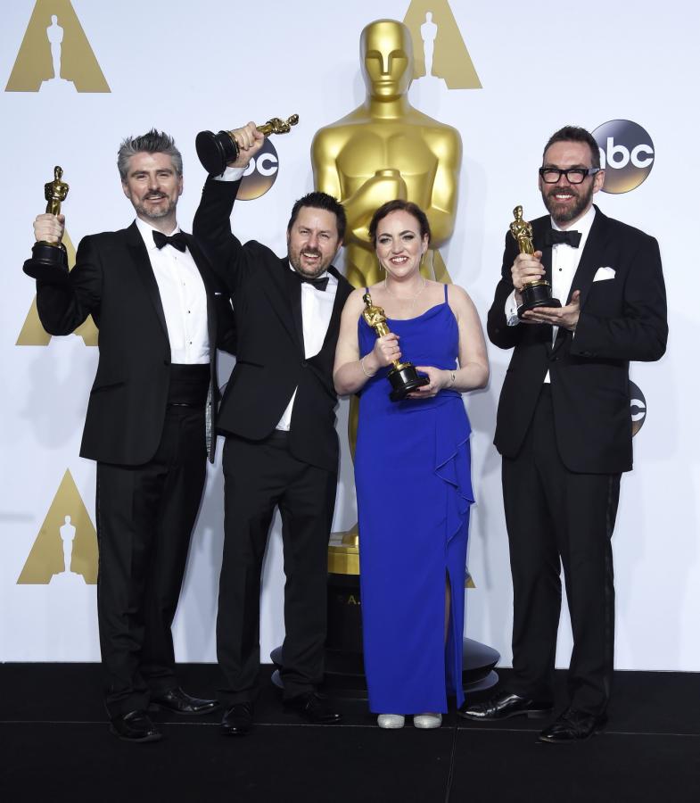 Oscary 2016 – najlepsze efekty specjalne: "Ex Machina", Andrew Whitehurst, Paul Norris, Mark Williams Ardington, Sara Bennett