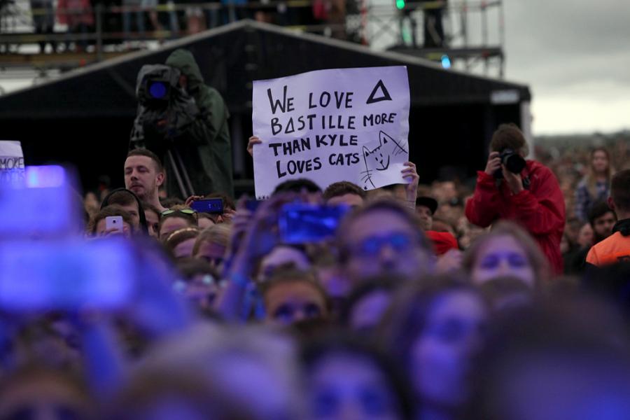 Bastille na Open'er 2016 / fot. Joanna Combik