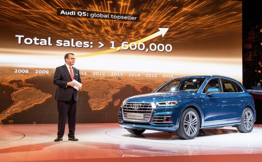 Центральный воздуховод audi q5